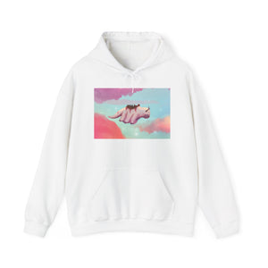 Flying Appa in Clouds Hoodie Sweater (Unisex)