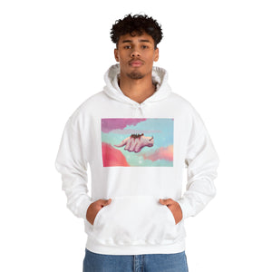 Flying Appa in Clouds Hoodie Sweater (Unisex)