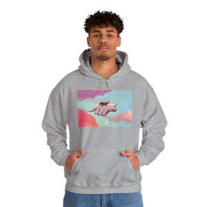 Flying Appa in Clouds Hoodie Sweater (Unisex)