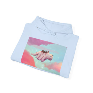 Flying Appa in Clouds Hoodie Sweater (Unisex)