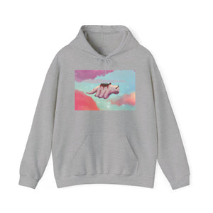 Flying Appa in Clouds Hoodie Sweater (Unisex)