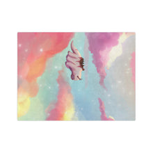 Load image into Gallery viewer, Appa Flying In The Clouds Velveteen Minky Blanket
