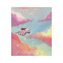 Load image into Gallery viewer, Appa Flying In The Clouds Velveteen Minky Blanket
