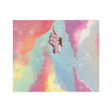 Load image into Gallery viewer, Appa Flying In The Clouds Velveteen Minky Blanket
