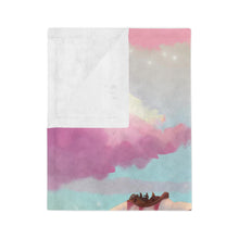 Load image into Gallery viewer, Appa Flying In The Clouds Velveteen Minky Blanket
