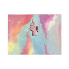 Load image into Gallery viewer, Appa Flying In The Clouds Velveteen Minky Blanket
